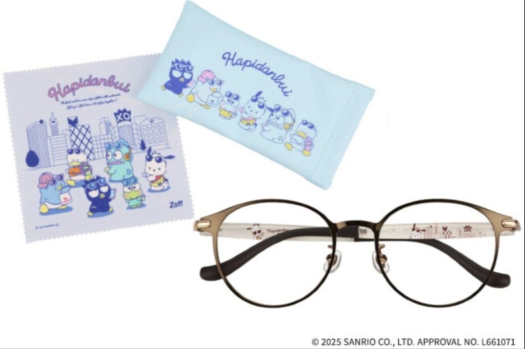 サンリオ人気キャラクター「はぴだんぶい」との初コラボ