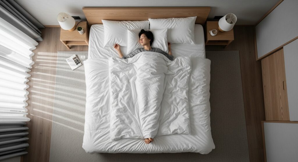 最適な睡眠姿勢へ導くマットレスのサイズ